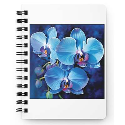 Fantasy Orchid Art Print Notebook