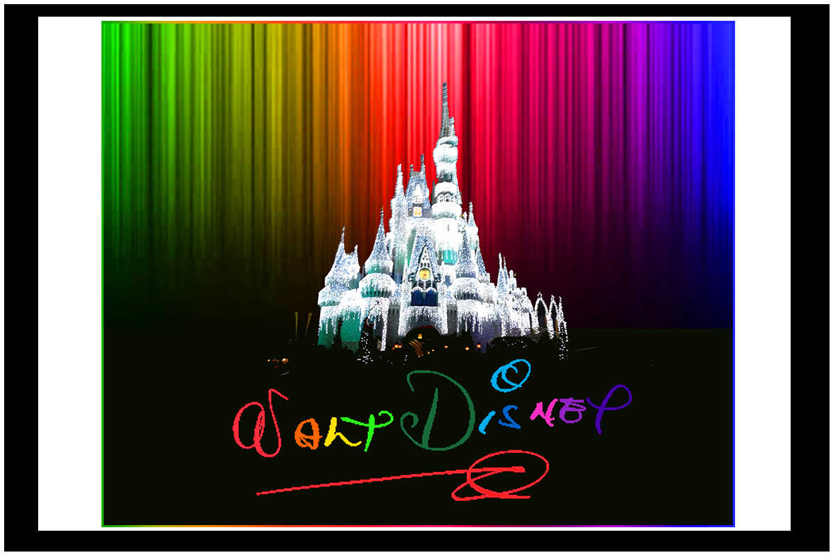 Walt Disney Tribute Home Page Design
