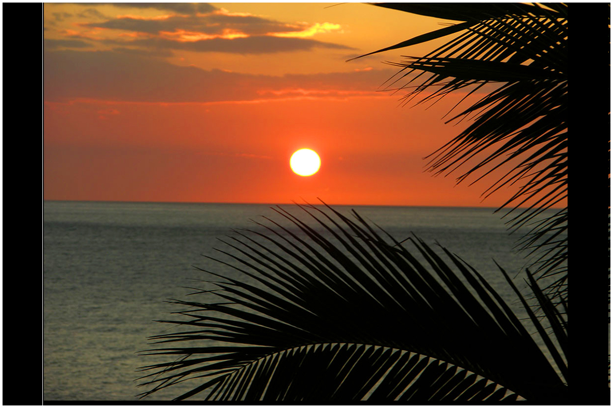 Hawaiian Sunset at Hilton Waikoloa Beach Resort