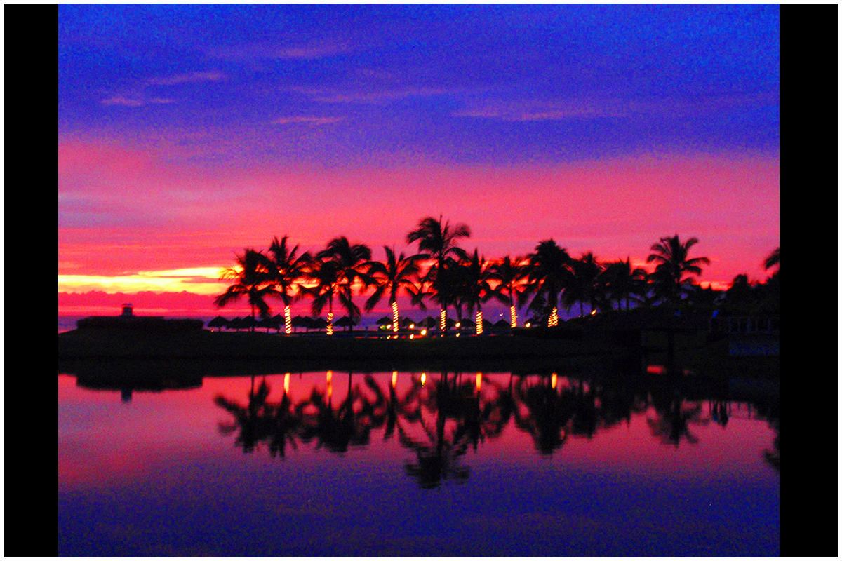 Sunset at the Grand Mayan in Nuevo Vallarta