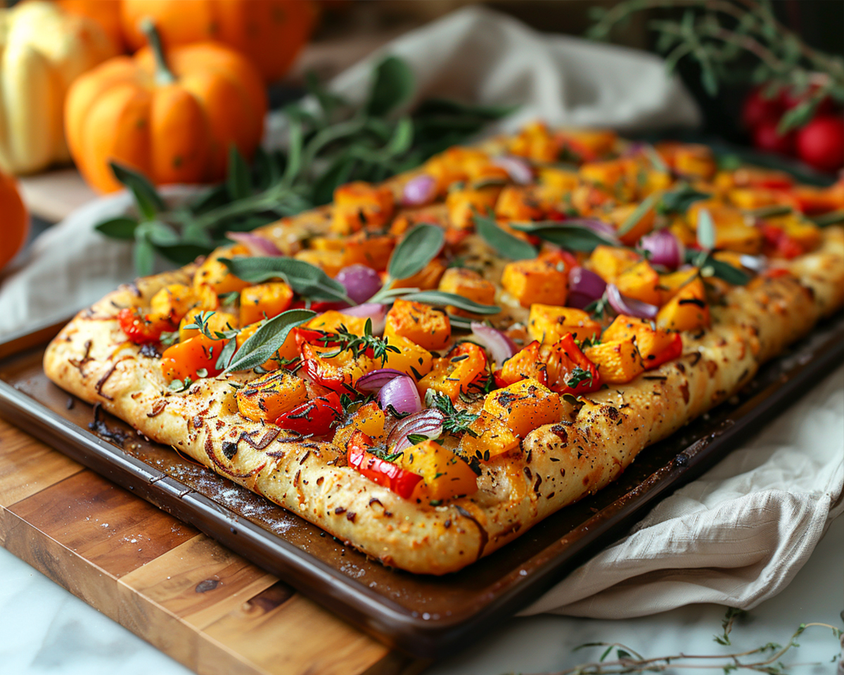 Autumn Harvest Focaccia