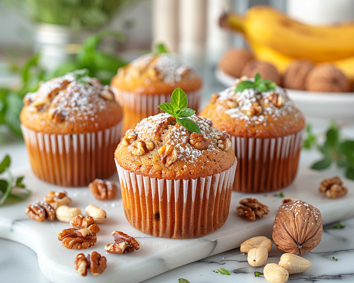 Banana Nut Muffins