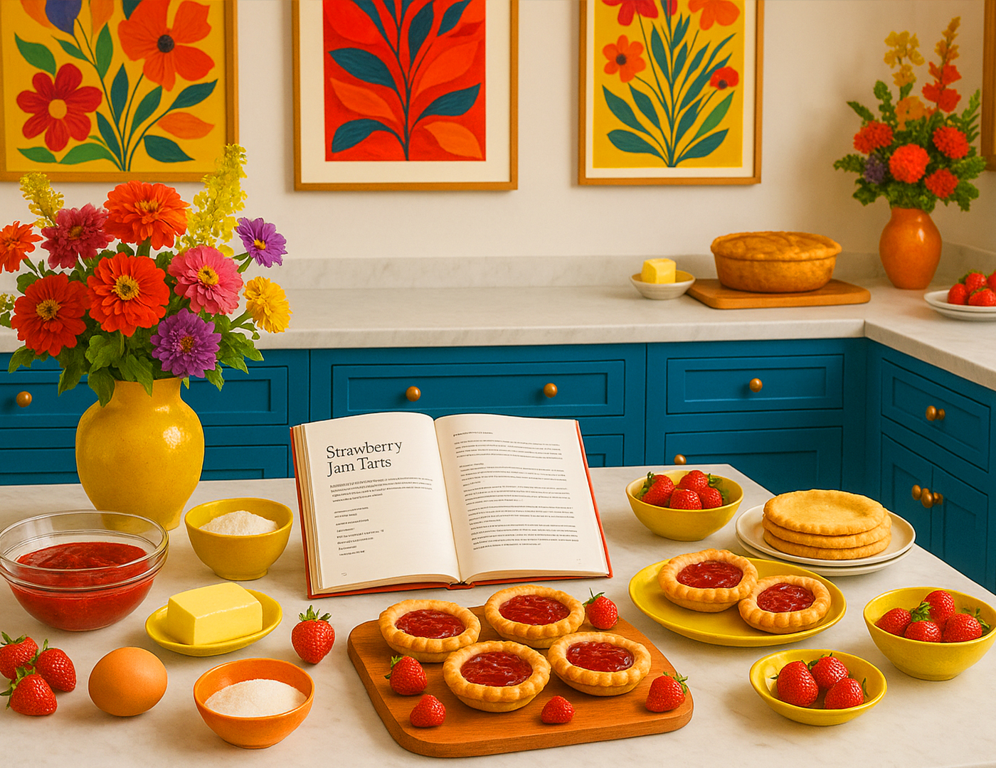 Strawberry Jam Tarts