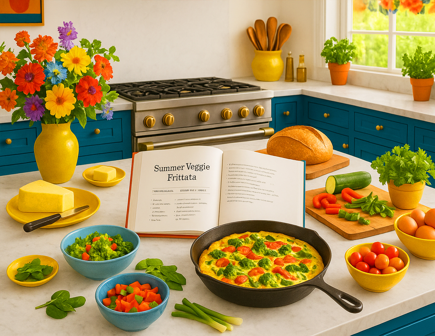 Summer Veggie Frittata